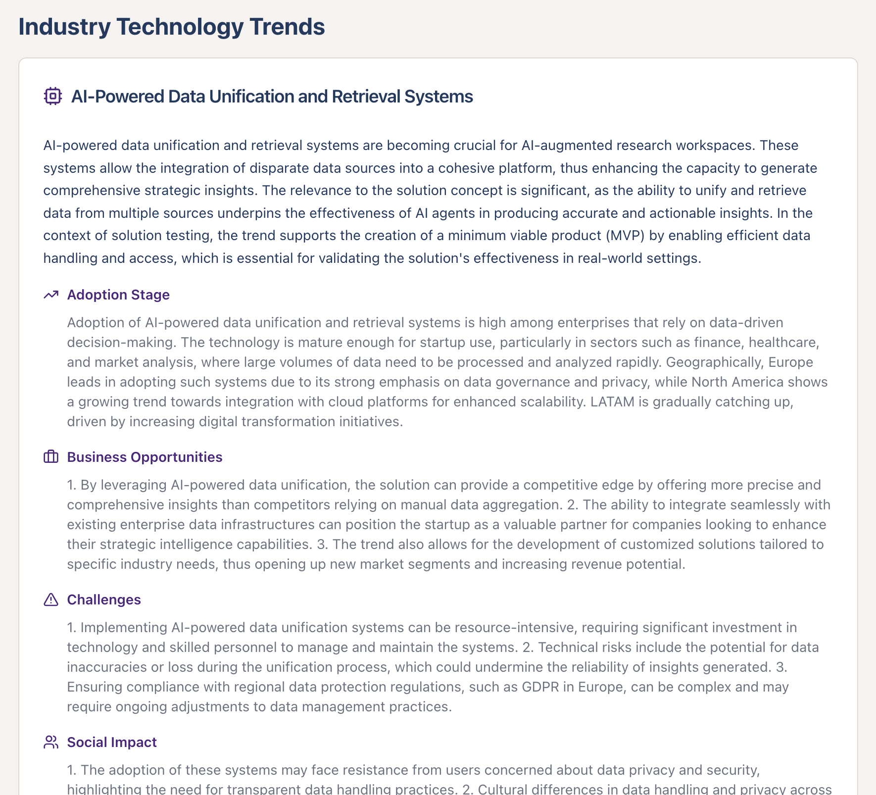 SageScan strategic intelligence platform